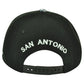 San Antonio Texas Galactic Sublimated Galaxy Flat Bill Snapback Black Hat Cap