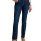 Calça jeans feminina Jag Eloise Comfort Stretch, cintura média, corte bootcut, azul, tamanho 4