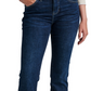 Calça jeans feminina Jag Eloise Comfort Stretch, cintura média, corte bootcut, azul, tamanho 4