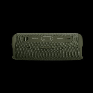 Caixa de som portátil Bluetooth à prova d'água JBL Flip 6, verde