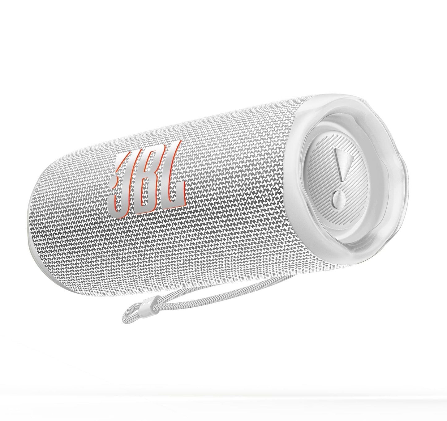 Caixa de som portátil Bluetooth JBL Flip 6 à prova d'água sem fio - Branca