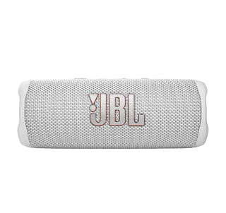 Caixa de som portátil Bluetooth JBL Flip 6 à prova d'água sem fio - Branca