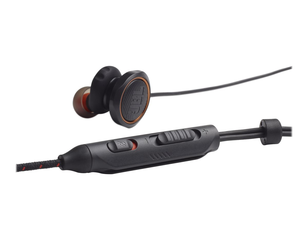Fone de ouvido intra-auricular para jogos JBL Quantum 50 com fio, preto