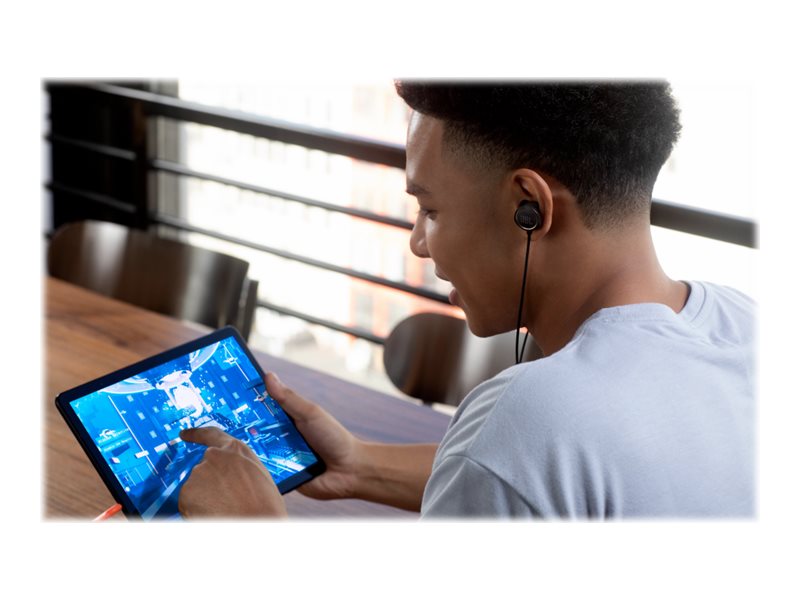 Fone de ouvido intra-auricular para jogos JBL Quantum 50 com fio, preto