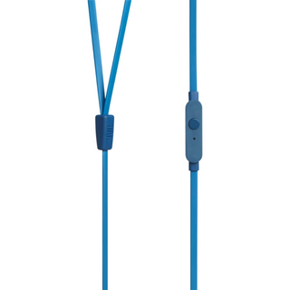 JBL - Fones de ouvido intra-auriculares com fio TUNE 110 - Azul