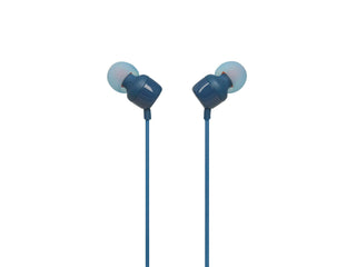 JBL - Fones de ouvido intra-auriculares com fio TUNE 110 - Azul