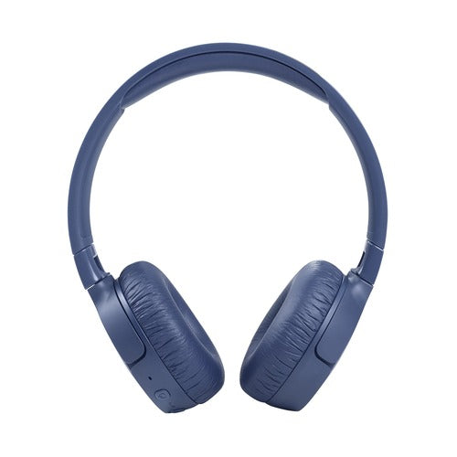 Fones de ouvido supra-auriculares Bluetooth JBL com cancelamento de ruído, azuis JBLT660NCBLUAM