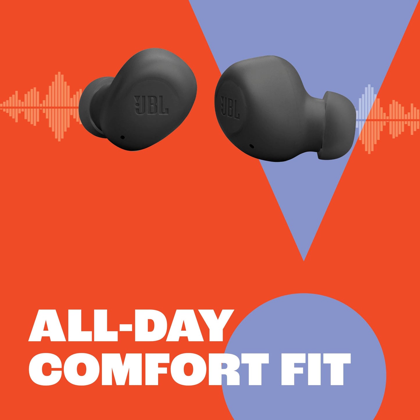 Fones de ouvido sem fio JBL VIBE BUDS TWS - Branco