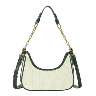 Soraya Straw Shoulder Bag