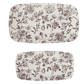 Brown Delft Stacking Melamine Tray - set of 2