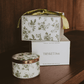 Green Delft Trinket Dish with Lid