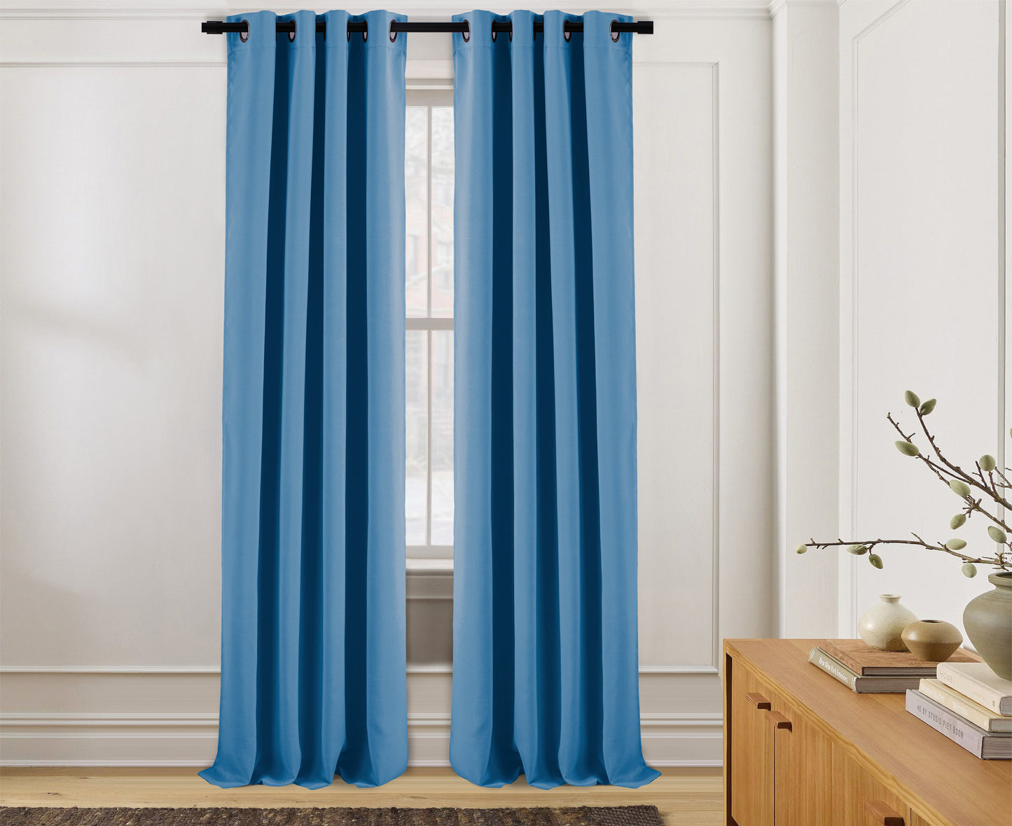 Pacote com 2 painéis blackout térmicos sólidos de 55'' x 84'' (19 cores) 