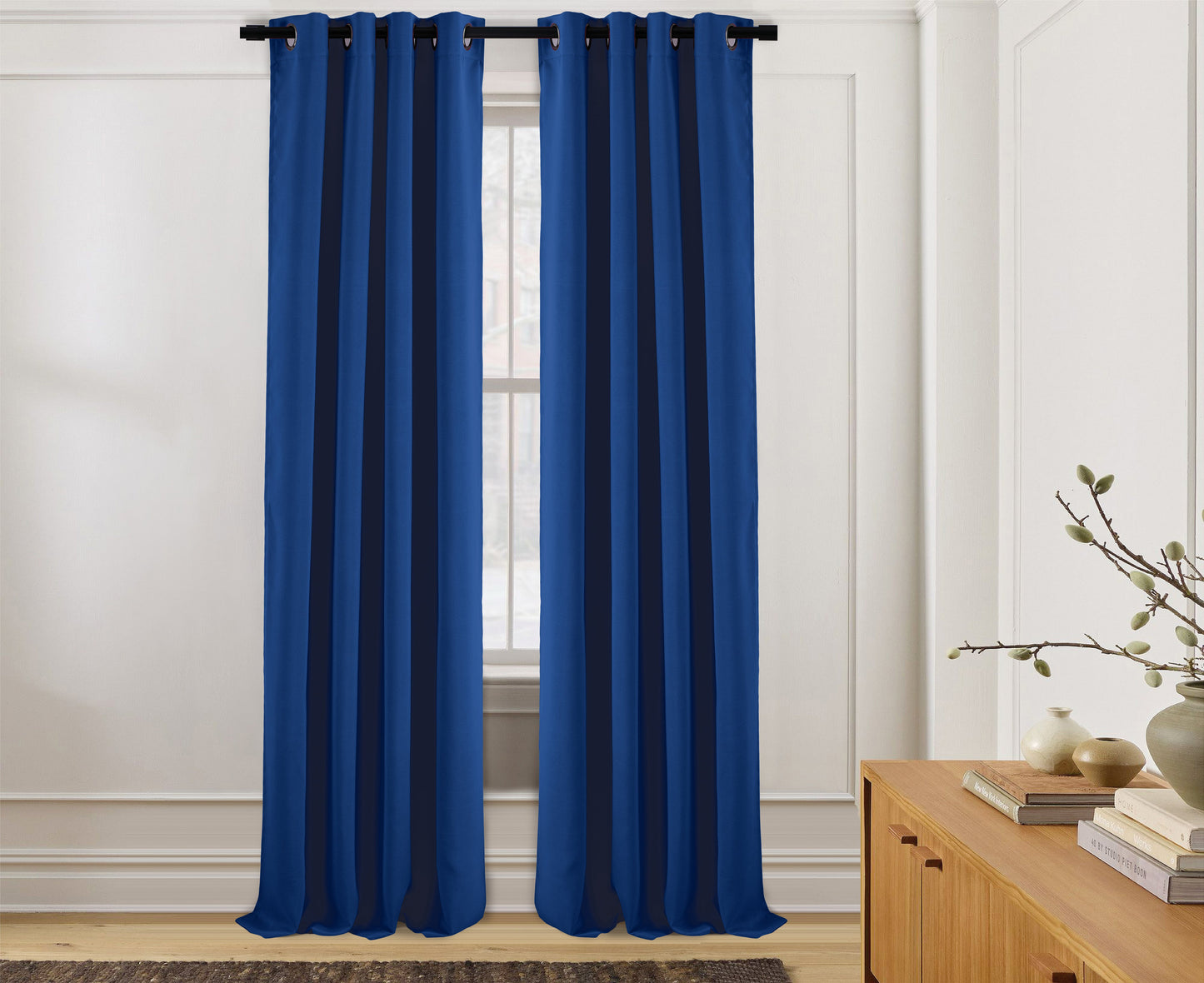 Pacote com 2 painéis blackout térmicos sólidos de 55'' x 84'' (19 cores) 
