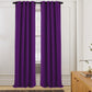 Pacote com 2 painéis blackout térmicos sólidos de 55'' x 84'' (19 cores) 