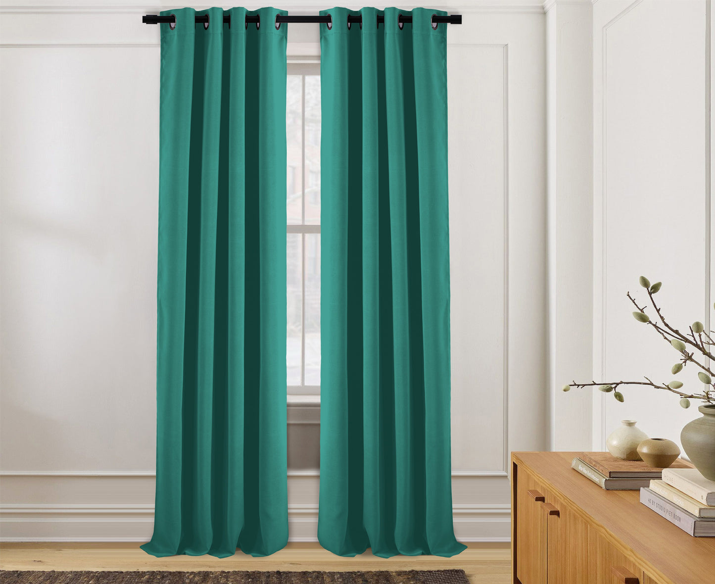 Pacote com 2 painéis blackout térmicos sólidos de 55'' x 84'' (19 cores) 