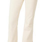 Calça jeans Joe's Jeans The Frankie Mid Rise Corduroy Bootcut em Double Cream Bege