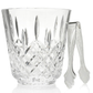 Waterford Crystal Lismore 7.5" Ice Bucket & Tongs