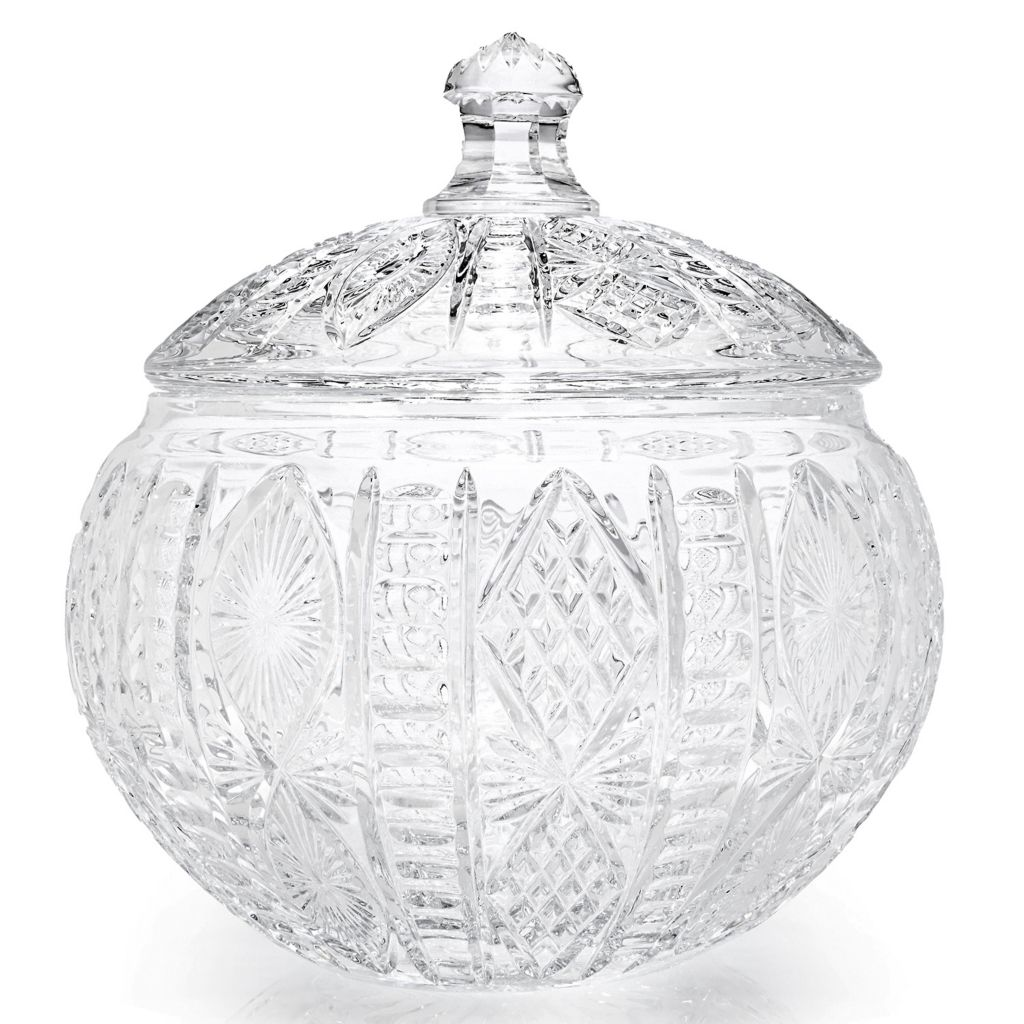 House of Waterford Crystal Limited Edition Cassandra 11" Candy Jar