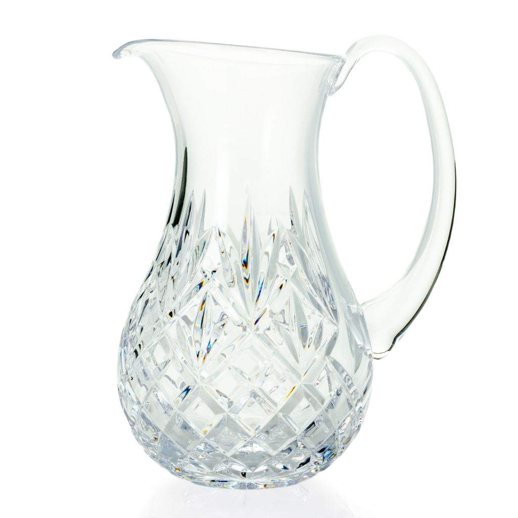Waterford Crystal Innisfree 44 oz Fan & Wedge Cut Pitcher