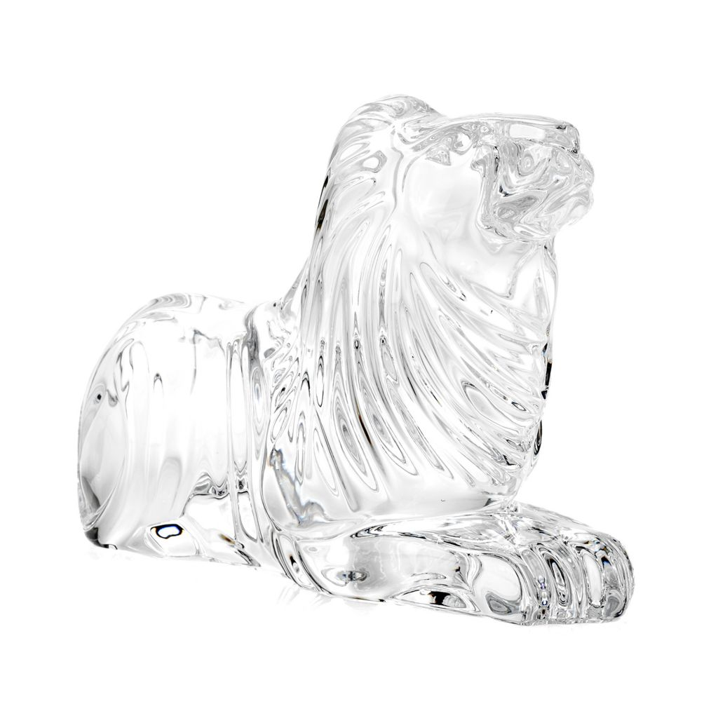 Waterford Crystal 7" Lion Collectible