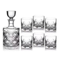 Marquis by Waterford Oblique Decanter & Set of 6 Tumblers