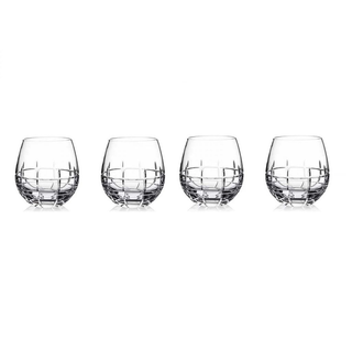 Marquis by Waterford Harper Stemless Wine Glasses Set of 4