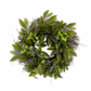 At Home w/ Jorge Parez 28" Boxwood & Blueberry Twig Wreath w/ Foliage