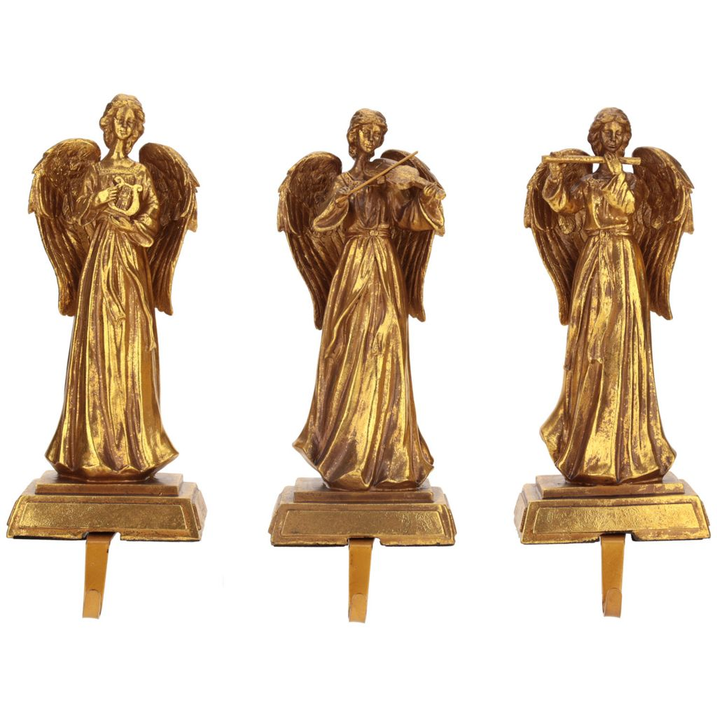 Mark Roberts 12" Angel Stocking Holder - Set of 3