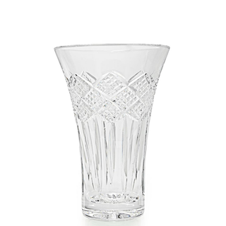 House of Waterford Crystal Cliffs of Moher Strawberry-Cut Vase - ShopHQ Exclusive