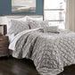 Lush Decor Ravello Pintuck 5-Piece Comforter Set