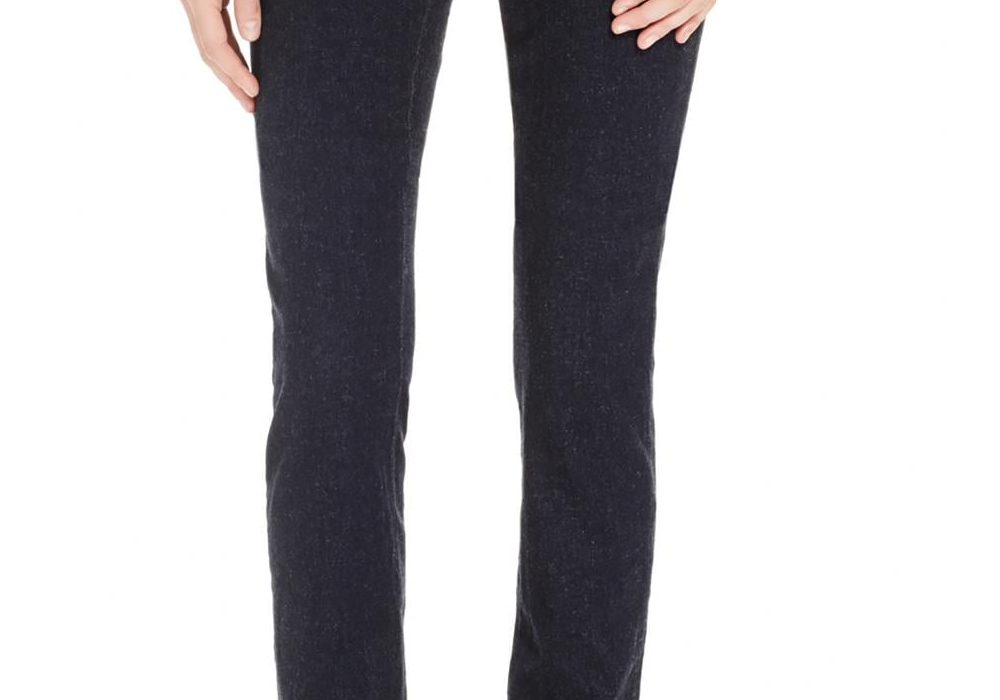Calças jegging Karen Kane femininas de cintura alta, lavagem escura, azul, tamanho 8