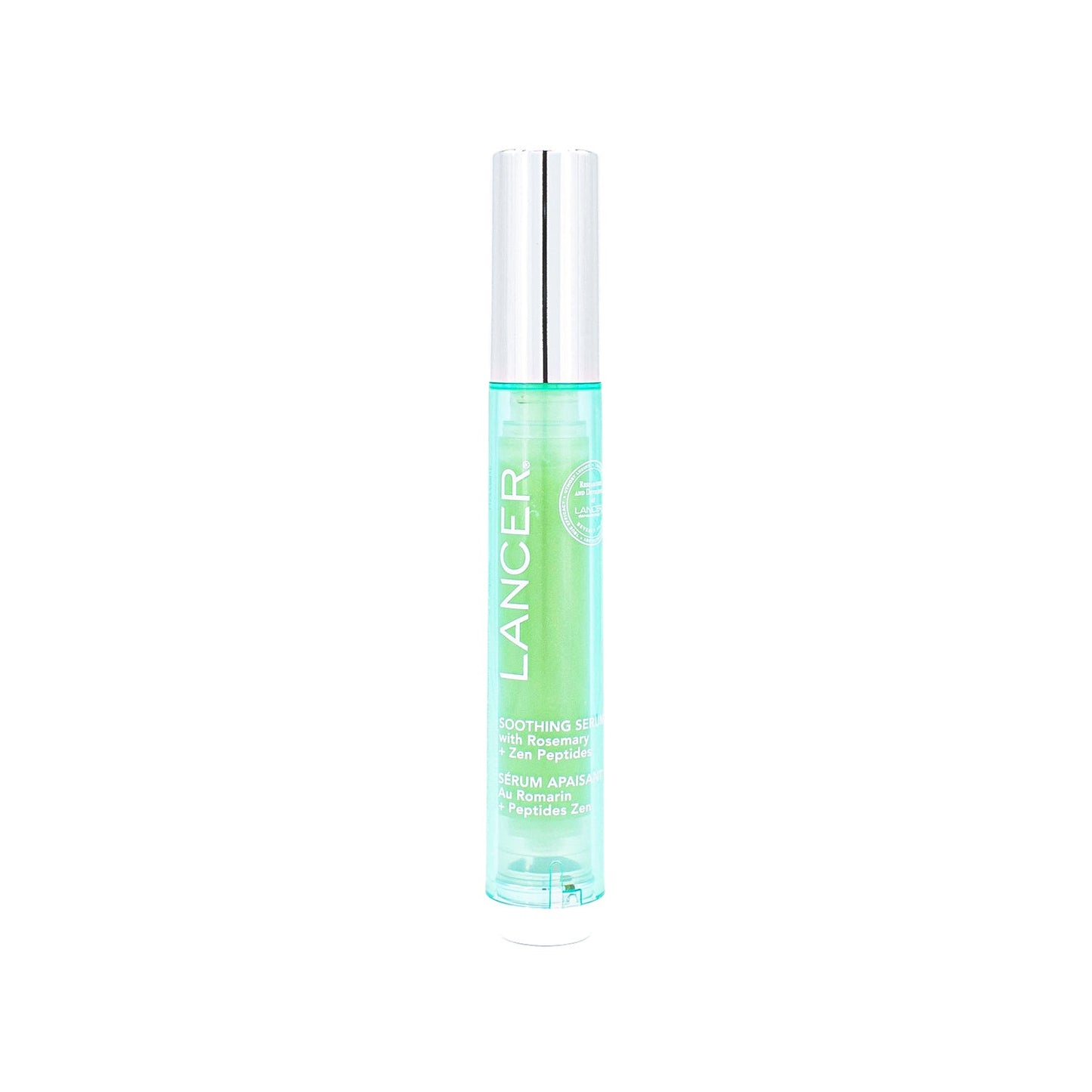 LANCER Soothing Serum with Rosemary + Zen Peptides 0.5oz - Small Amount Missing
