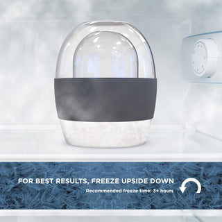 Freezer Chilled Stemless Wine Glass, Double Walled Insulated Frozen Chiller Cup (8.5oz) Fun Wine Lover Gift for Women/Her Rose All Day (Gift Boxed)