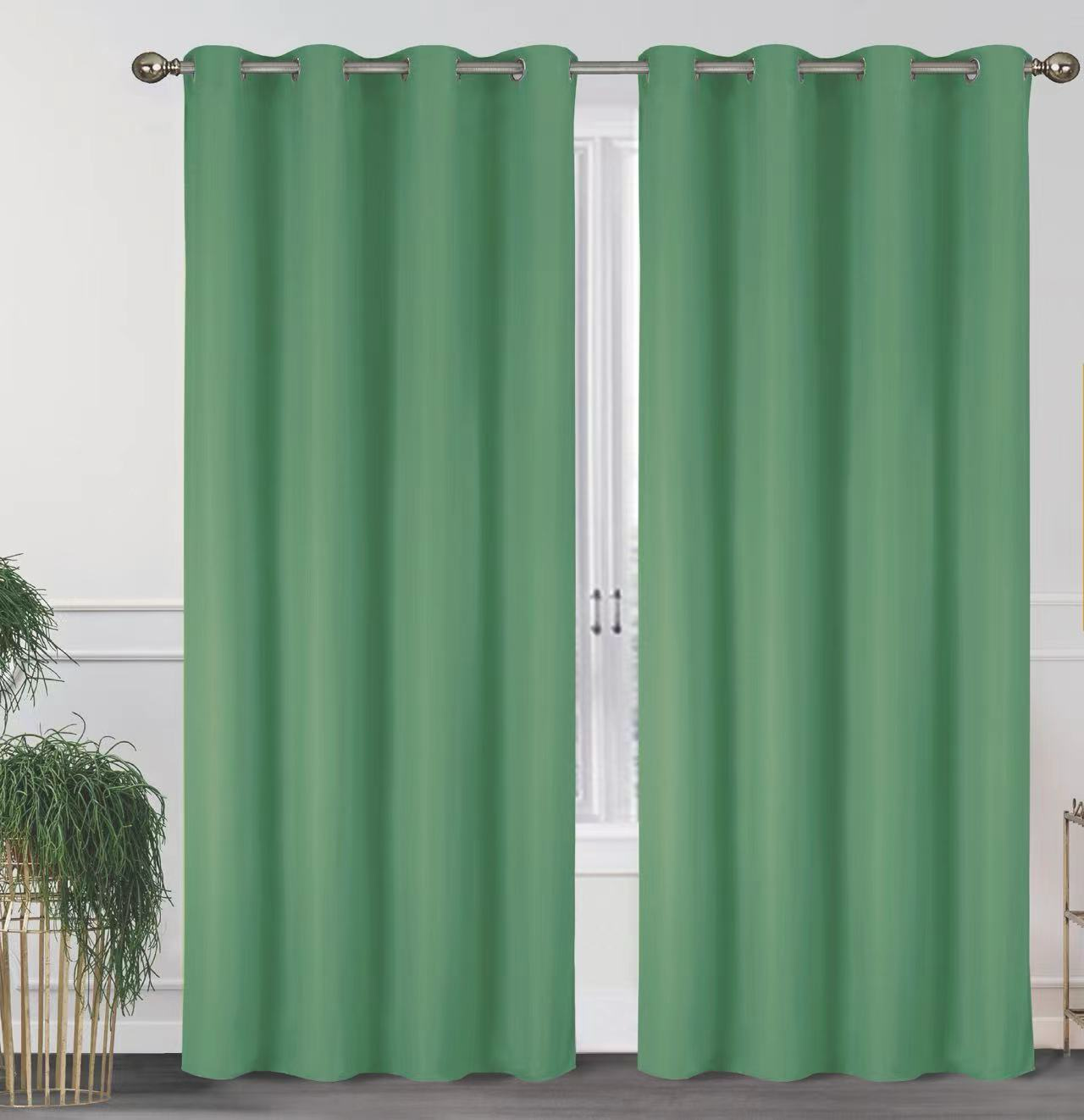 Pacote com 2 painéis blackout térmicos sólidos de 55'' x 84'' (19 cores) 