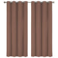 Pacote com 2 painéis blackout térmicos sólidos de 55'' x 84'' (19 cores) 