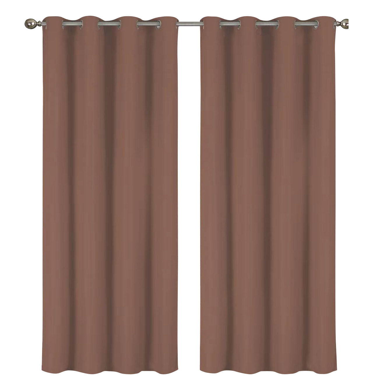 Pacote com 2 painéis blackout térmicos sólidos de 55'' x 84'' (19 cores) 