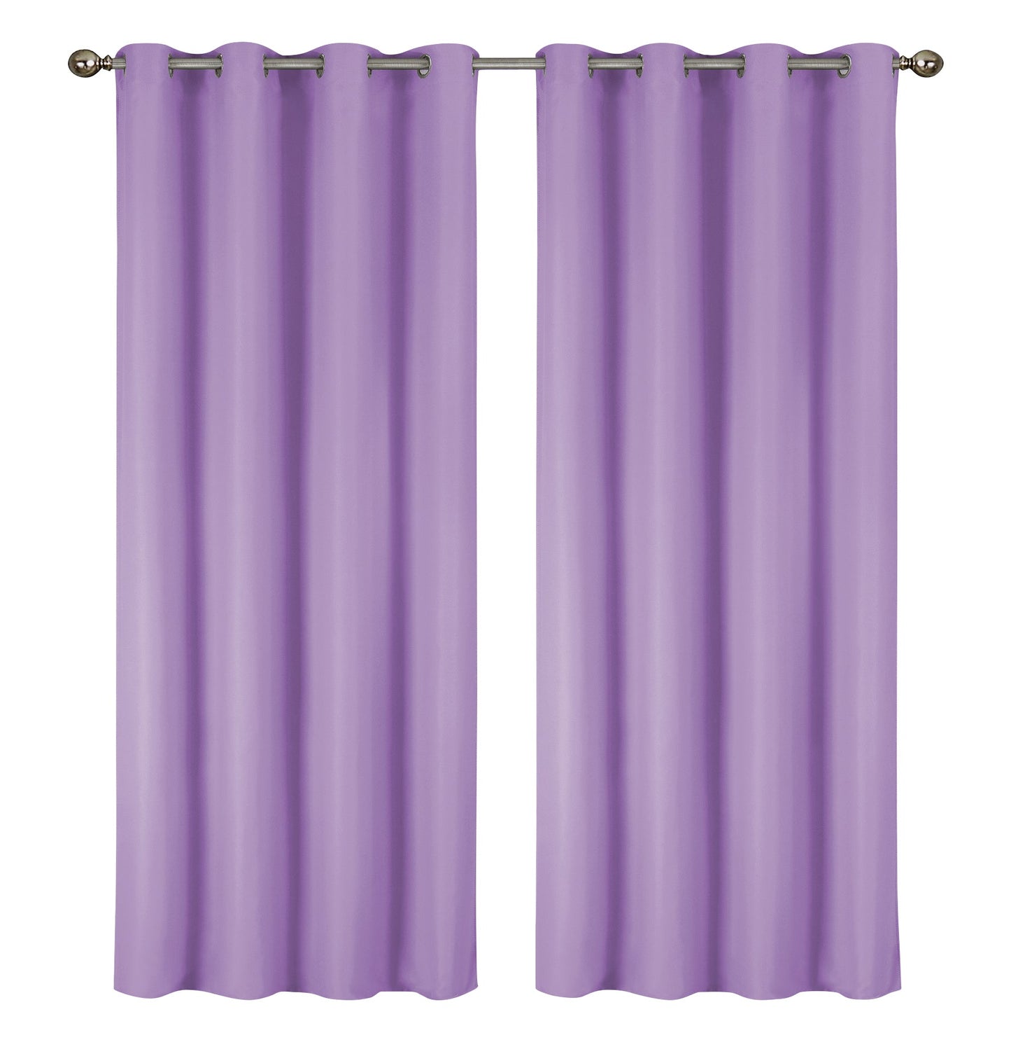 Pacote com 2 painéis blackout térmicos sólidos de 55'' x 84'' (19 cores) 