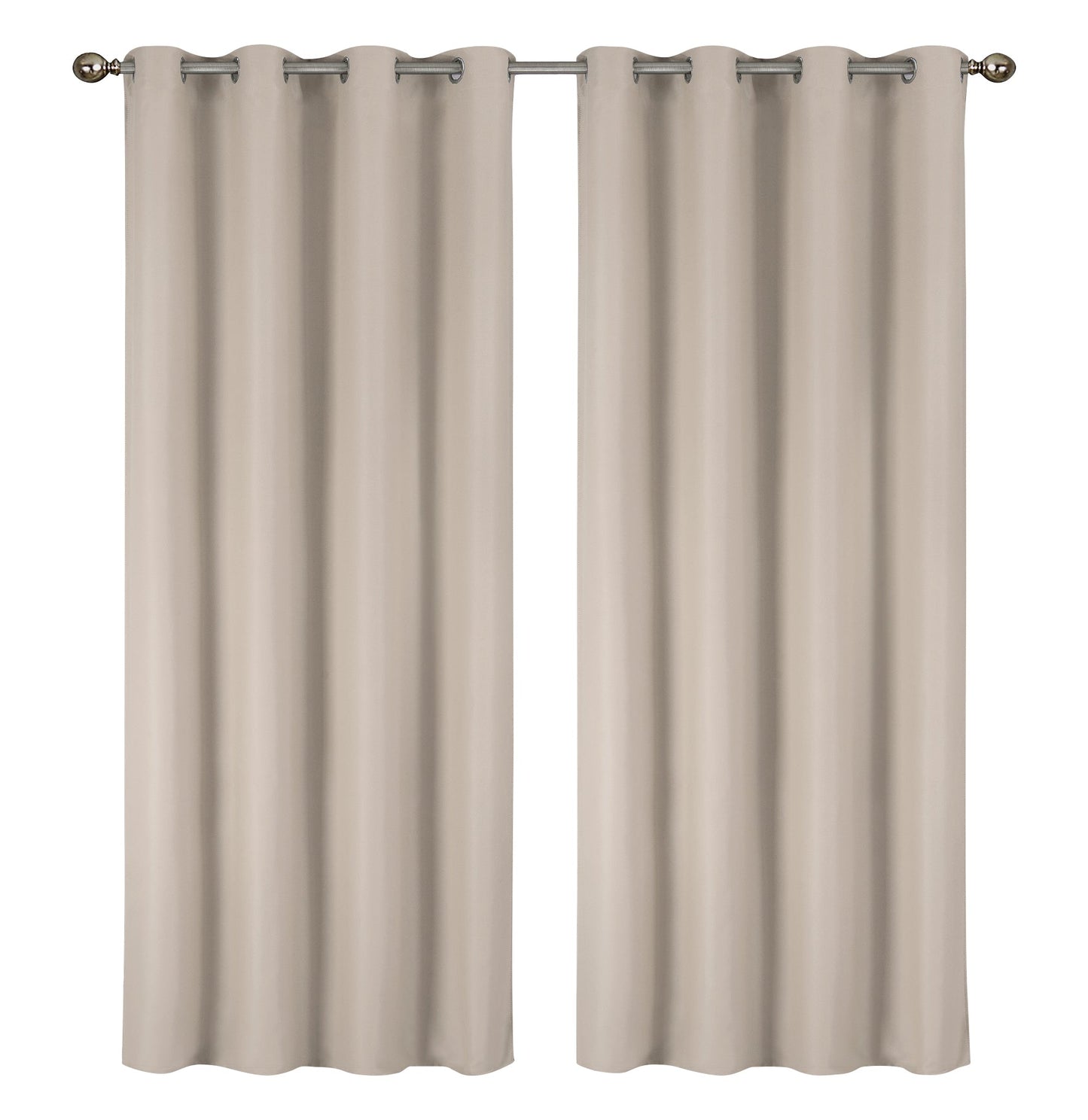 Pacote com 2 painéis blackout térmicos sólidos de 55'' x 84'' (19 cores) 