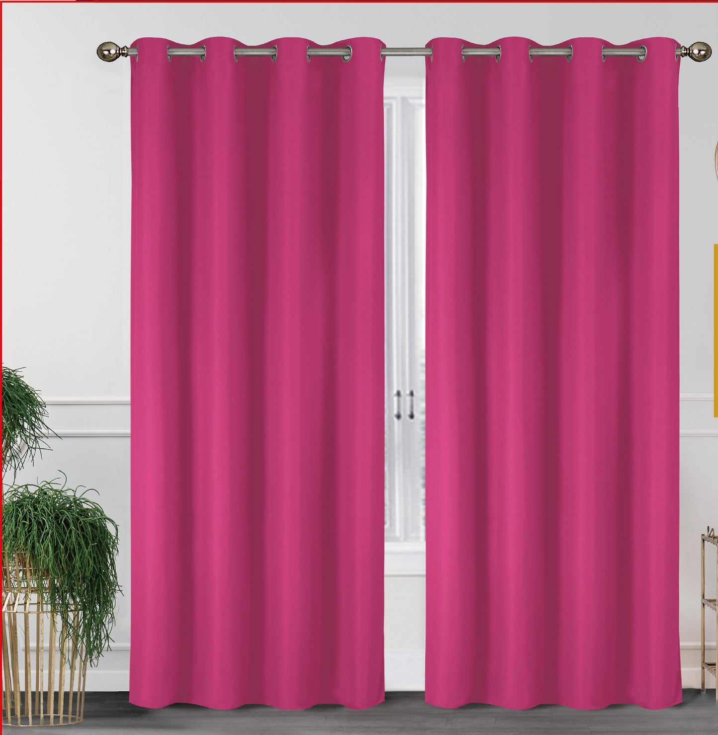 Pacote com 2 painéis blackout térmicos sólidos de 55'' x 84'' (19 cores) 