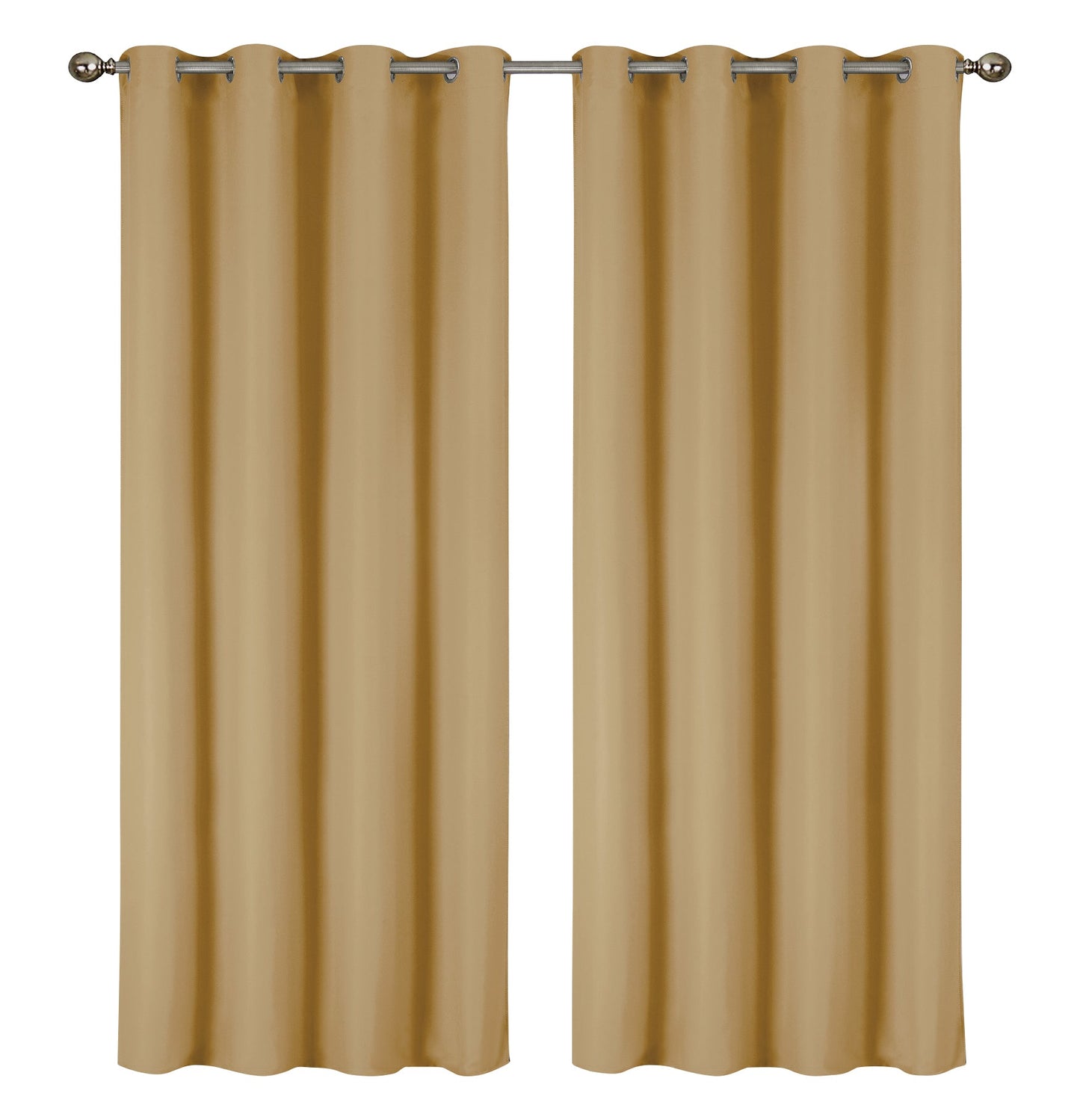 Pacote com 2 painéis blackout térmicos sólidos de 55'' x 84'' (19 cores) 
