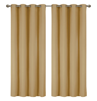 2 Pack - 55'' X 84'' Solid Thermal Blackout Panels (19 Colors)