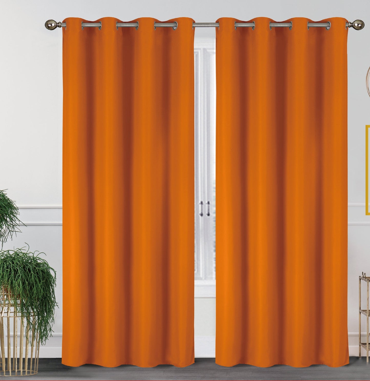 Pacote com 2 painéis blackout térmicos sólidos de 55'' x 84'' (19 cores) 