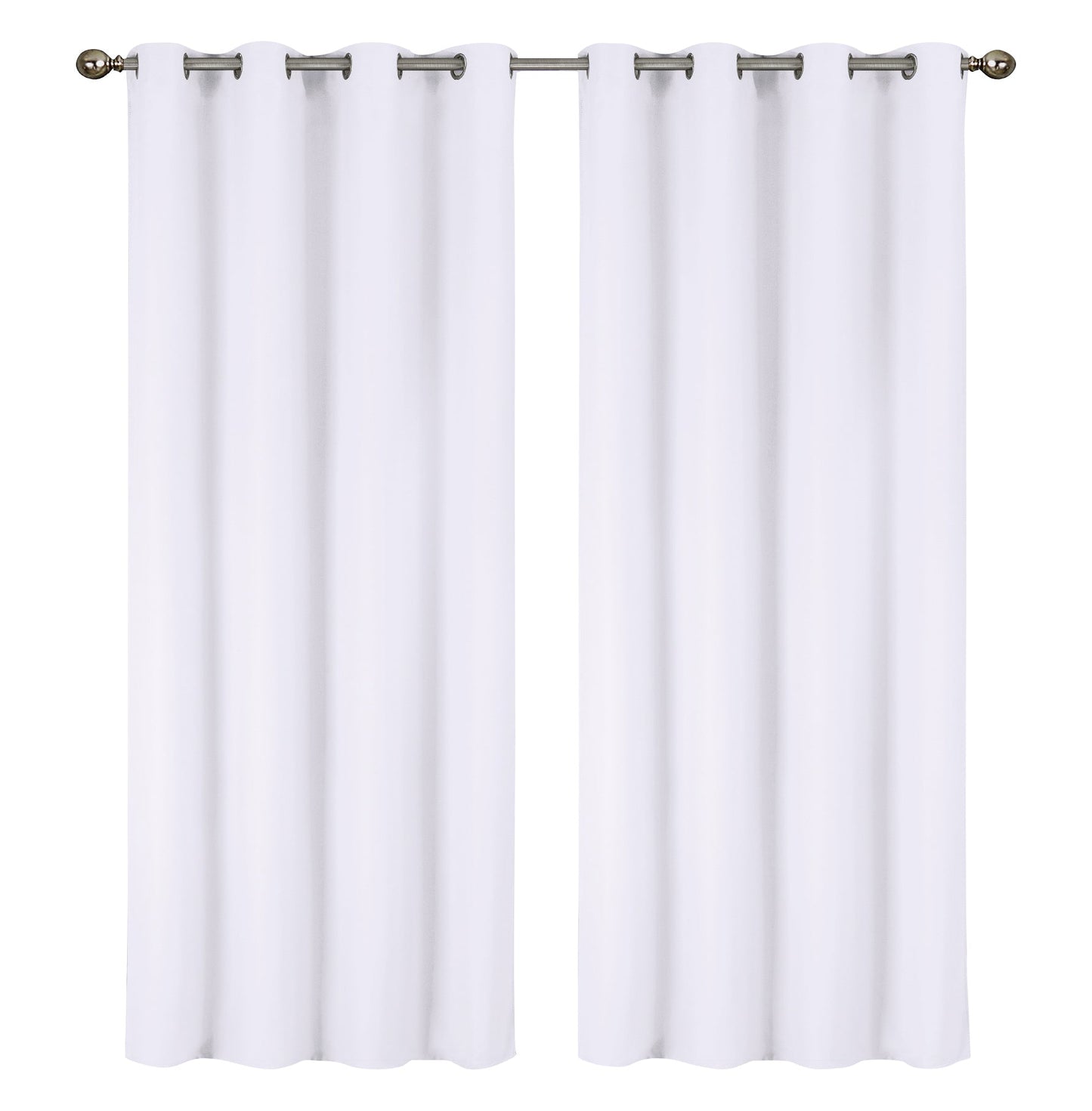 Pacote com 2 painéis blackout térmicos sólidos de 55'' x 84'' (19 cores) 