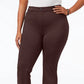 Calça Bootcut Plus Size Petite Feminina Style &amp; Co Marrom Tamanho Petite Pequeno