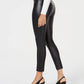 Calça legging skinny casual feminina Bar III, preta, tamanho pequeno