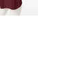 Blusa feminina lisa de manga comprida com decote em V e manga comprida, tamanho pequeno e vinho