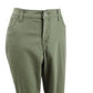 Jeans Capri Curvy-Fit Feminino Estilo &amp; Co, Verde, Tamanho 2 P
