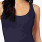 Regata feminina justa Maison Jules, azul, tamanho médio