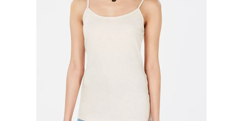 Camisola ajustável feminina Maison Jules, branca, tamanho grande