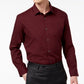 Camisa Alfani Masculina Moderna Stretch Lisa Vermelha Tamanho XX-G
